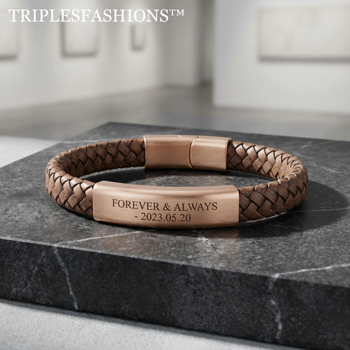 The "Hearthstone" Saturated Woven Texture Wristband